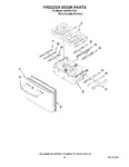 Diagram for 09 - Freezer Door Parts