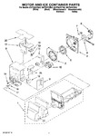 Diagram for 04 - Motor And Ice Container Parts