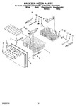 Diagram for 08 - Freezer Door Parts