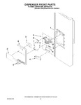 Diagram for 08 - Dispenser Front Parts