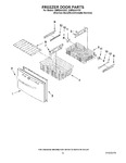 Diagram for 09 - Freezer Door Parts