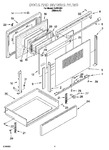 Diagram for 03 - Door And Drawer Parts