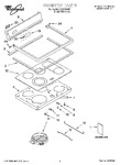 Diagram for 01 - Cooktop Parts