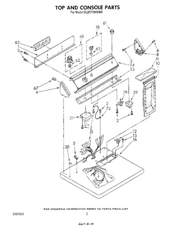 Diagram for GLE5700XSN0