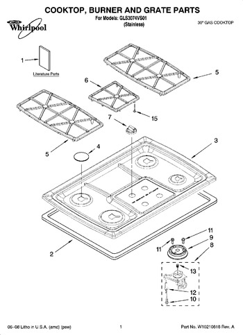 Diagram for GLS3074VS01