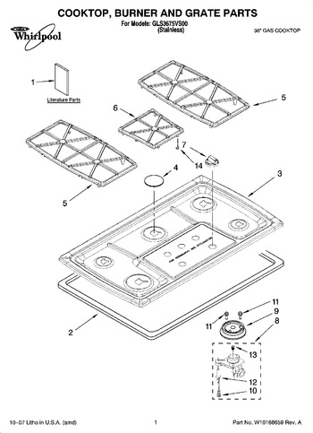 Diagram for GLS3675VS00