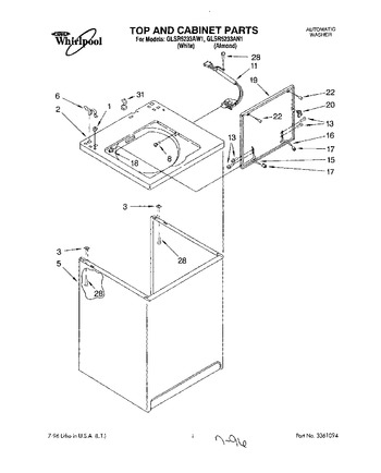 Diagram for GLSR5233AW1