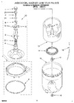 Diagram for 04 - Agitator, Basket And Tub