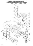 Diagram for 06 - Cabinet And Stirrer Parts