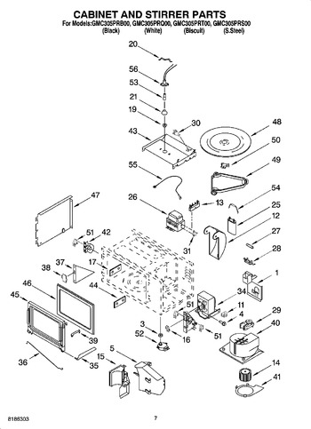 Diagram for GMC305PRT00