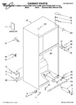 Diagram for 01 - Cabinet Parts