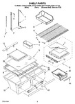 Diagram for 03 - Shelf Parts