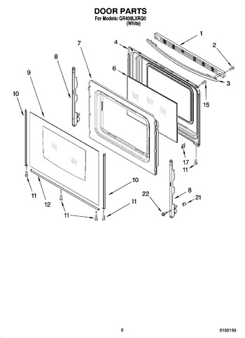 Diagram for GR438LXRQ0