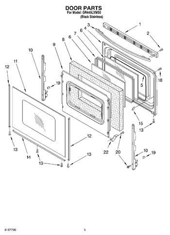 Diagram for GR445LXMS0