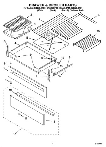 Diagram for GR448LXPB1