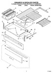 Diagram for 02 - Drawer & Broiler Parts