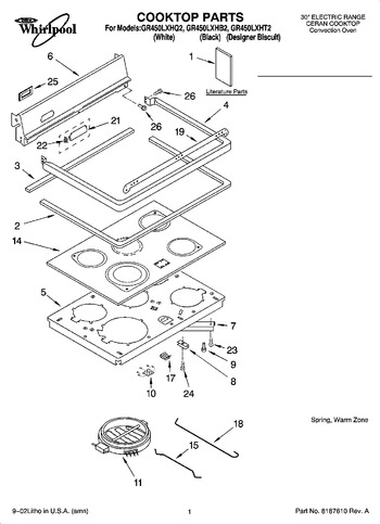 Diagram for GR450LXHB2