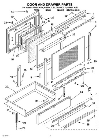 Diagram for GR450LXLS0