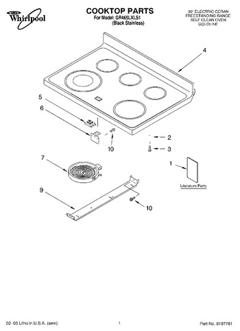 Diagram for GR465LXLS1