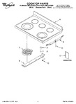 Diagram for 01 - Cooktop Parts