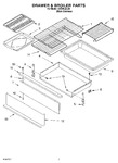 Diagram for 05 - Drawer & Broiler Parts