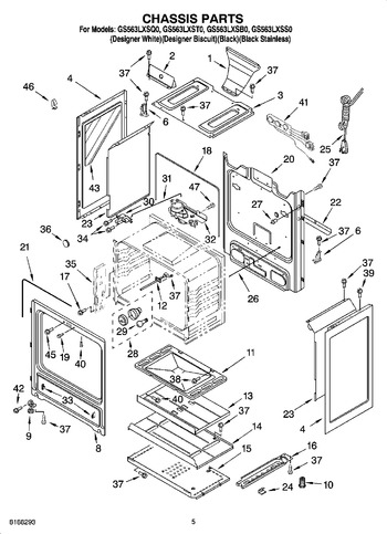 Diagram for GS563LXST0