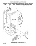 Diagram for 02 - Refrigerator Liner Parts