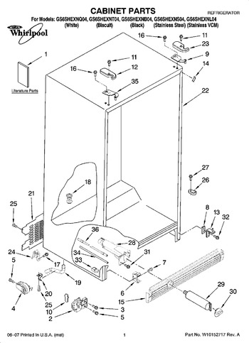 Diagram for GS6SHEXNL04