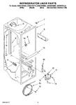 Diagram for 02 - Refrigerator Liner Parts