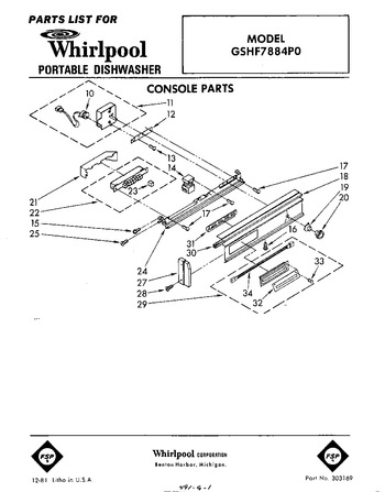 Diagram for GSHF7884P0