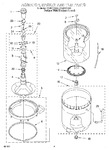 Diagram for 03 - Agitator, Basket, And Tub