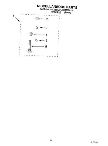 Diagram for GSQ9631LL1