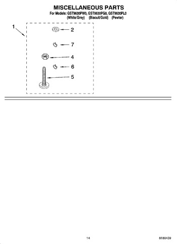 Diagram for GST9630PG0