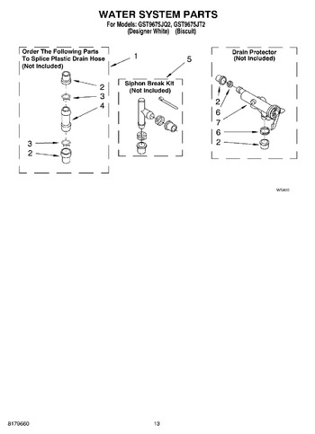 Diagram for GST9675JT2