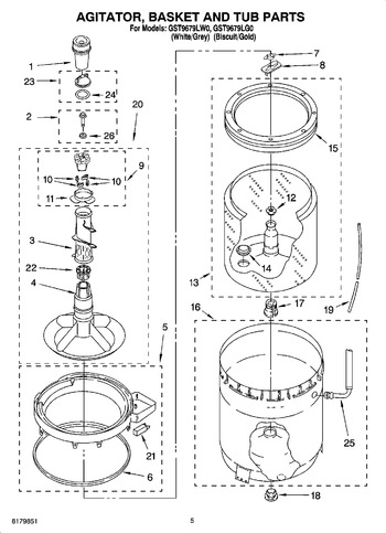 Diagram for GST9679LG0