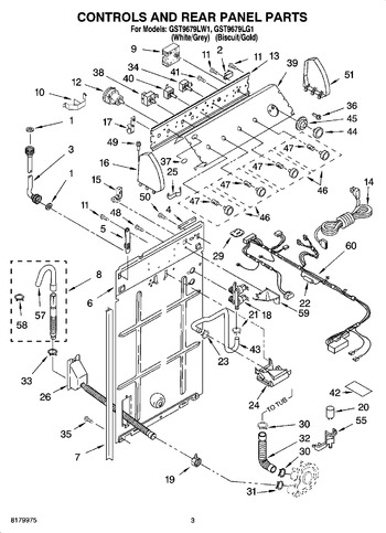 Diagram for GST9679LW1