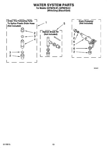 Diagram for GST9679LW1