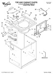 Diagram for 01 - Top And Cabinet, Literature