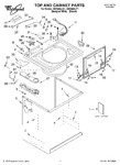 Diagram for 01 - Top And Cabinet Parts