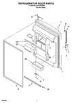 Diagram for 04 - Refrigerator Door Parts