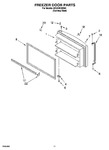 Diagram for 06 - Freezer Door Parts