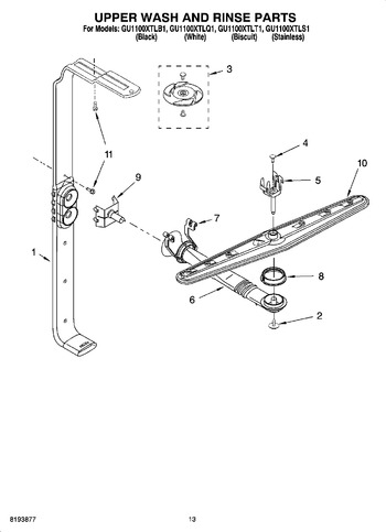 Diagram for GU1100XTLQ1