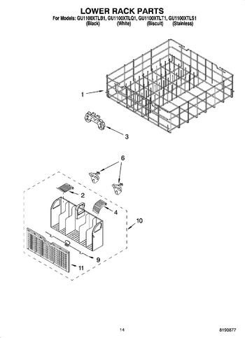 Diagram for GU1100XTLQ1