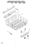 Diagram for 09 - Upper Rack And Track Parts