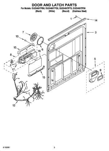 Diagram for GU2548XTPB0