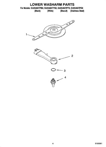 Diagram for GU2548XTPB0