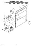 Diagram for 03 - Door And Latch Parts