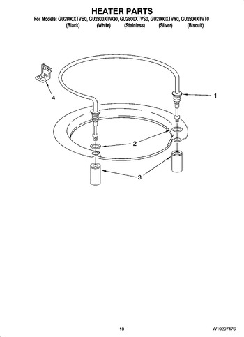 Diagram for GU2800XTVY0