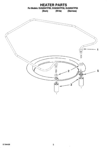 Diagram for GU3200XTPB5