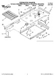 Diagram for 01 - Cooktop Parts